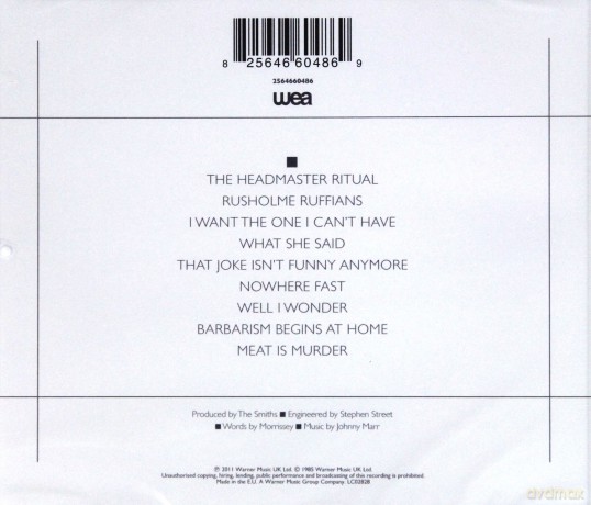 The Smiths: Meat Is Murder [CD]