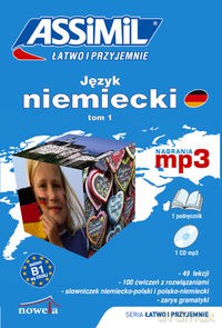 Język niemiecki łatwo i przyjemnie (Tom 1) Poziom B1 - Danuta Kin [KSIĄŻKA]