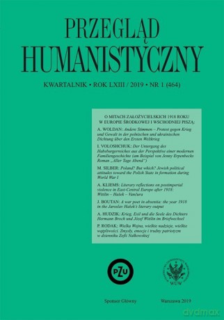 Przegląd Humanistyczny 2019/1 (464) [KSIĄŻKA]