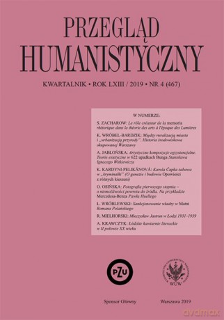 Przegląd Humanistyczny 2019/4 [KSIĄŻKA]