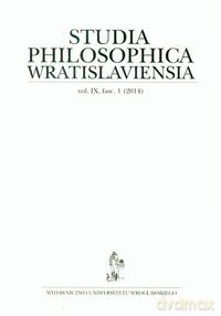 Studia Philosophica Wwratislaviensia 1/2014 [KSIĄŻKA]