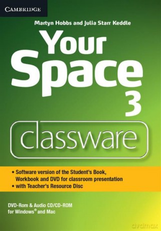 Your Space Level 3 Classware DVD-ROM with Teacher's Resource Disc - Martyn Hobbs, Starr Keddle Julia [KSIĄŻKA]