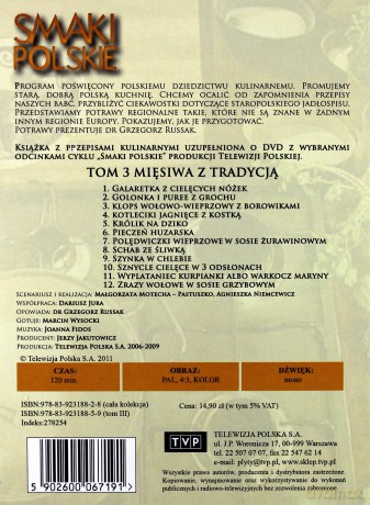 Smaki Polskie Tom 3: Mięsiwa z tradycją [KSIĄŻKA]+[DVD]