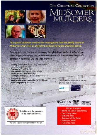 Midsomer Murders - Christmas Collection (Morderstwa w Midsomer - Świąteczna kolekcja) [4DVD]
