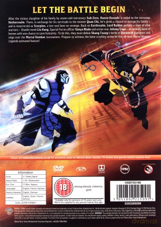 Mortal Kombat Legends: Scorpions Revenge [DVD]