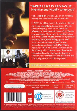 Mr. Nobody [DVD]