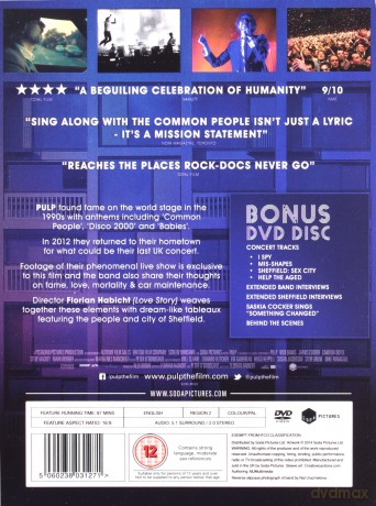 Pulp: A Film About Life Death And Supermarkets (Pulp: film o życiu, śmierci i supermarketach) [2DVD]