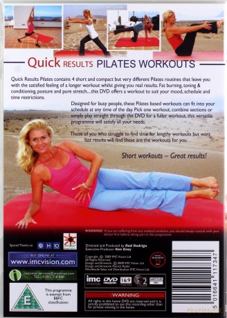 Quick Results Pilates Workouts [DVD]