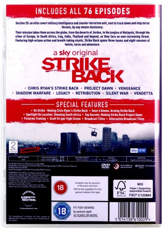 Strike Back (Complete Collection) (Kontra: Operacja Świt (Kompletna seria)) [DVD]