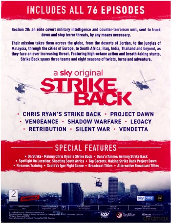 Strike Back (Complete Collection) (Kontra: Operacja Świt (Kompletna seria)) [DVD]