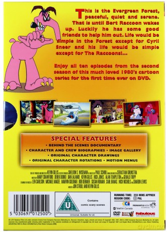 The Raccoons: Season 2 (Szopy pracze: Sezon 2) [2DVD]