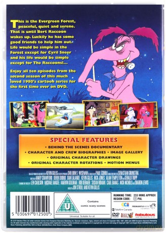 The Raccoons: Season 2 (Szopy pracze: Sezon 2) [2DVD]