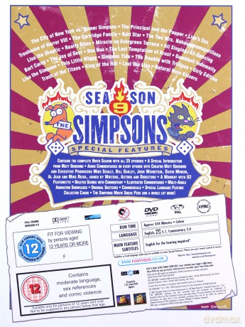 The Simpsons: Season 9 (Simpsonowie: Sezon 9) [4DVD]
