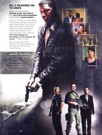 The Unit: Seasons 1-4 (Jednostka: Sezon 1-4) [19DVD]