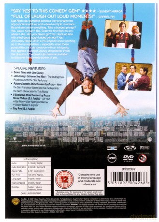 Yes Man (Jestem na tak) [DVD]