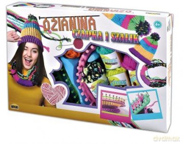 Atelier Glamour dzianina, czapka i szalik