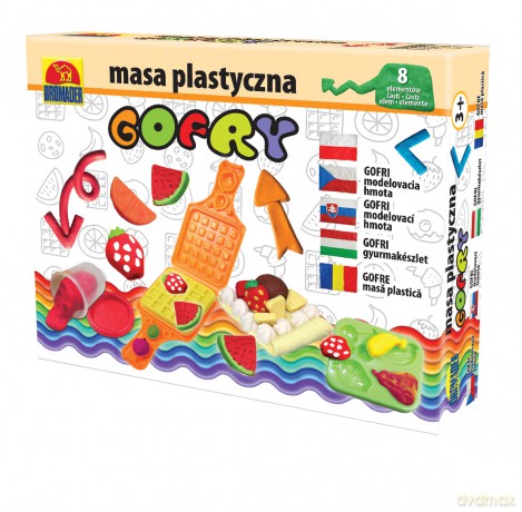 Masa plastyczna Gofry