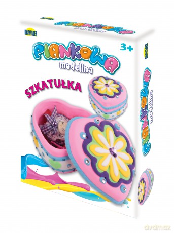 Piankowa modelina Szkatułka 5x15g