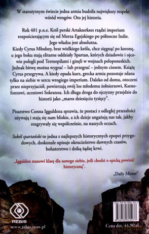 Sokół spartański - Conn Iggulden [KSIĄŻKA]