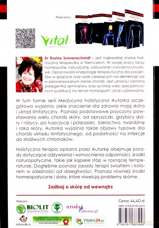 Układ limfatyczny i skóra. Medycyna holistyczna (Tom 12) - Rosina Sonnenschmidt [KSIĄŻKA]