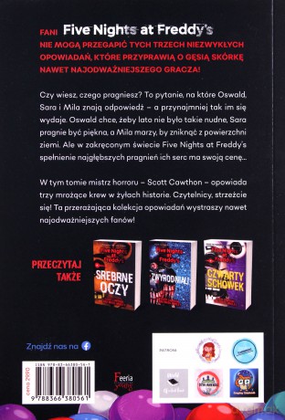 W pułapce. Five Nights at Freddy's - Scott Cawthon [KSIĄŻKA]