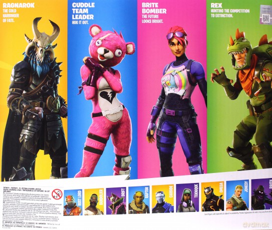 Fortnite. Zestaw 4 figurek [FIGURKA]