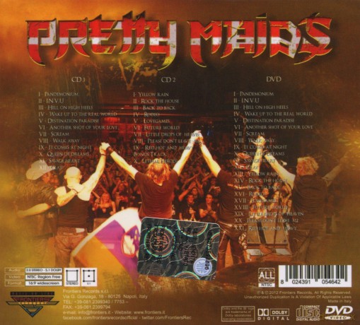 Pretty Maids: It Comes Alive (digipack) [2CD]+[DVD]