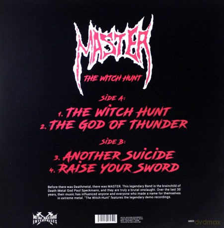 Master The Witch Hunt: Demo Recordings [Winyl]