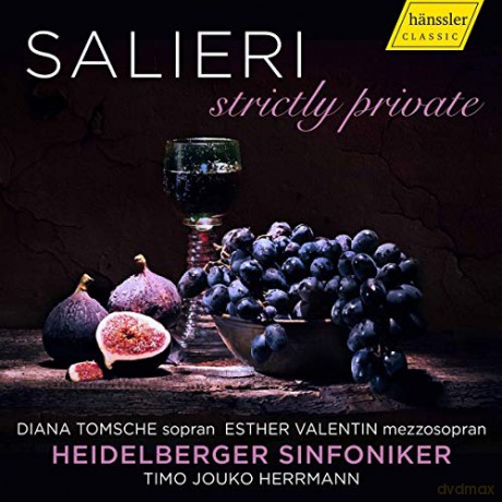 Heidelberger Sinfoniker: Antonio Salieri: Strictly Private [CD]