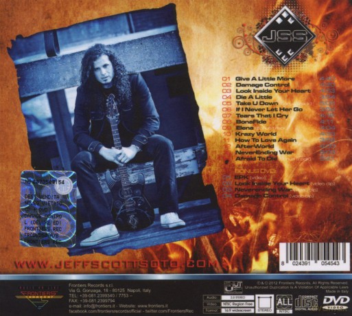 Jeff Scott Soto: Damage Control Limited Edition (digipack) [CD]+[DVD]