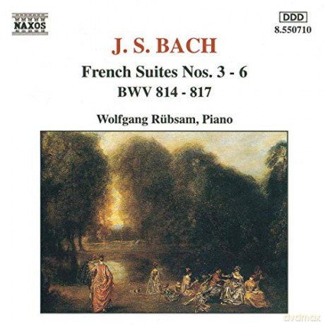 Wolfgang Ruebsam: Bach Jsfrench Suites [CD]