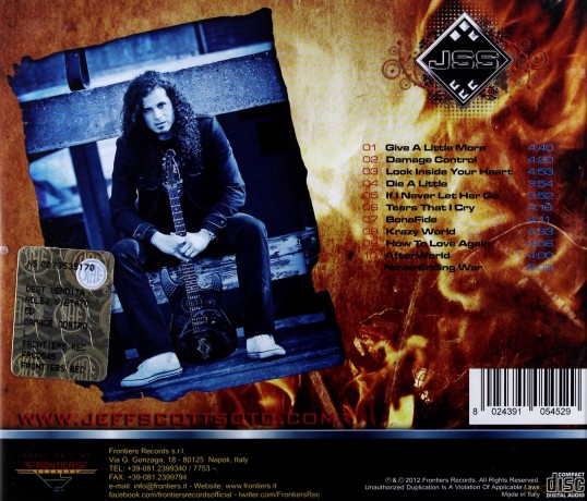 Jeff Scott Soto: Damage Control [CD]
