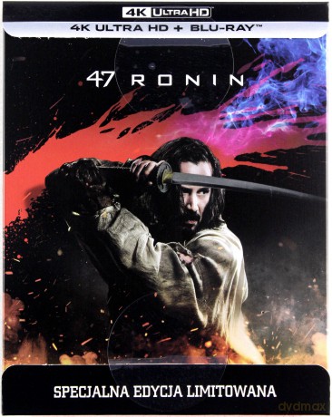 47 Roninów (steelbook) [Blu-Ray 4K]+[Blu-Ray]