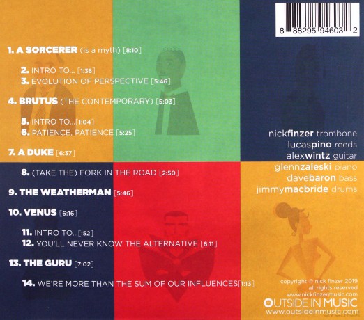 Nick Finzer: Cast Of Characters [CD]