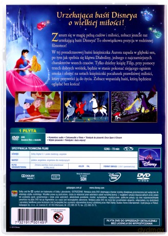 Śpiąca Królewna (Baśnie Wszech Czasów) (Disney) [DVD]