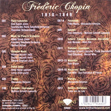 Chopin - Complete Edition [17CD]