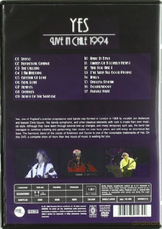 Yes: Live In Chille 2004 [DVD]