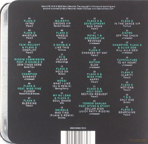 Flava D: Fabriclive 88: Flava D [CD]