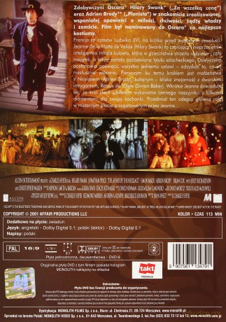 Afera naszyjnikowa [DVD]