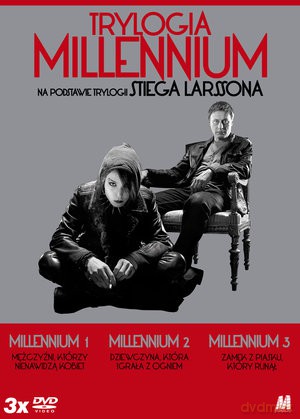Millennium Trylogia: Mężczyźni, którzy nienawidzą kobiet / Dziewczyna, która igrała z ogniem / Zamek z piasku, który runął [BOX] [3DVD]