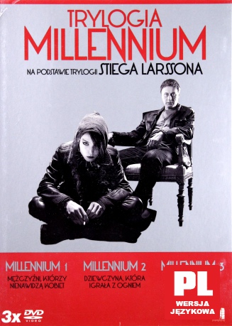 Millennium Trylogia: Mężczyźni, którzy nienawidzą kobiet / Dziewczyna, która igrała z ogniem / Zamek z piasku, który runął [BOX] [3DVD]