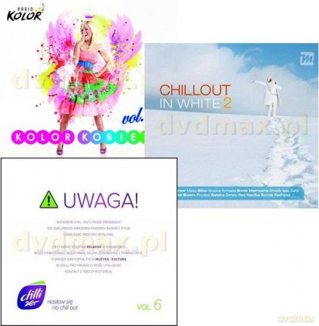 Kolor Kobiety Vol.2 + Chillout In White Vol.2 + Chilli Zet Nastaw Się Na Chillout Vol.6 Pakiet [6CD]