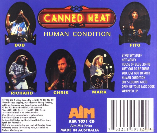 Canned Heat: Human Condition [CD]