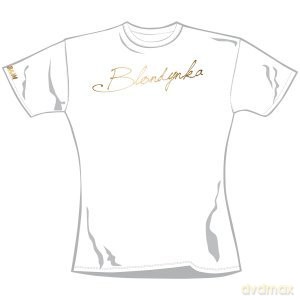 Bajm: Blondynka, White, Womens (M) [T-SHIRT]