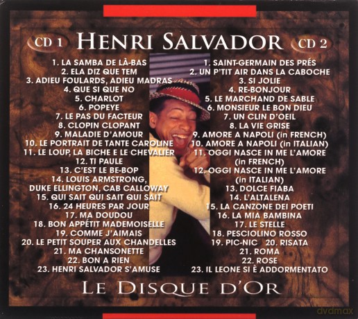 Henri Salvador: Le Disque DOr - Double Gold [2CD]