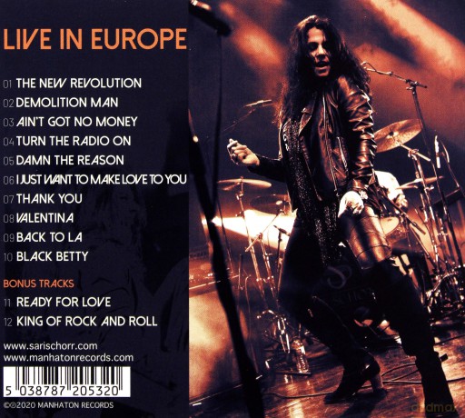 Sari Schorr: Live In Europe [CD]
