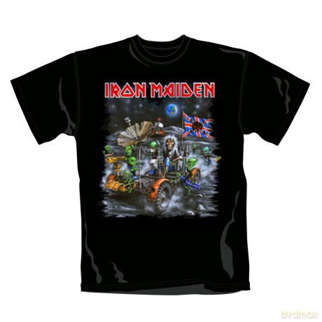 Iron Maiden: Knebworth Moonbuggy, Black, Men's (S) [T-SHIRT]