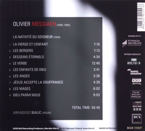 Arkadiusz Bialic: Messiaen: La Nativite Du Seigneur [CD]