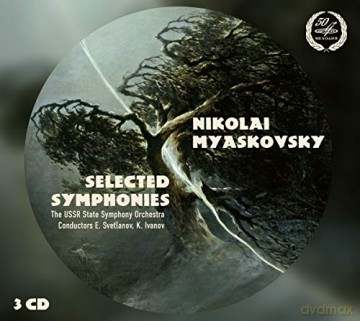 Ussr State Soivanov: Myaskovskyselected Symphonys [3CD]