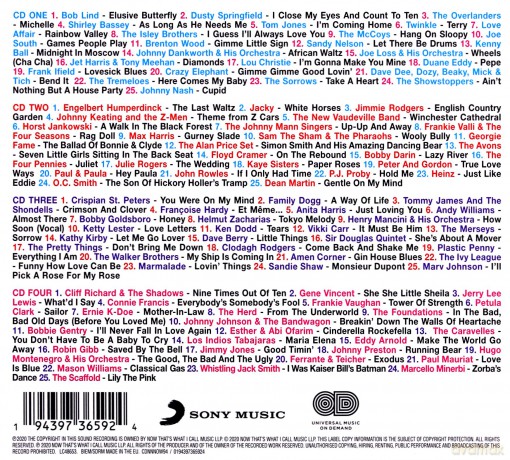 Now 100 Hits - Forgotten 60s [4CD]